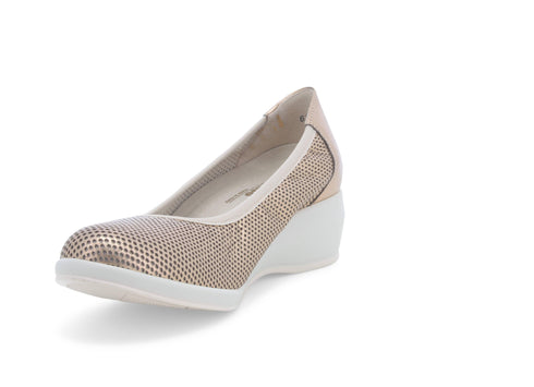 Melluso Donna Décolleté Camoscio R30611-222927 Beige